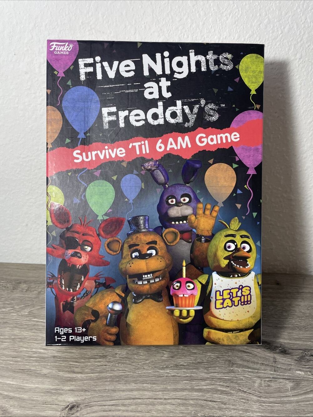 Fnaf Five Nights At Freddys Survive Till 6 Am Board Game